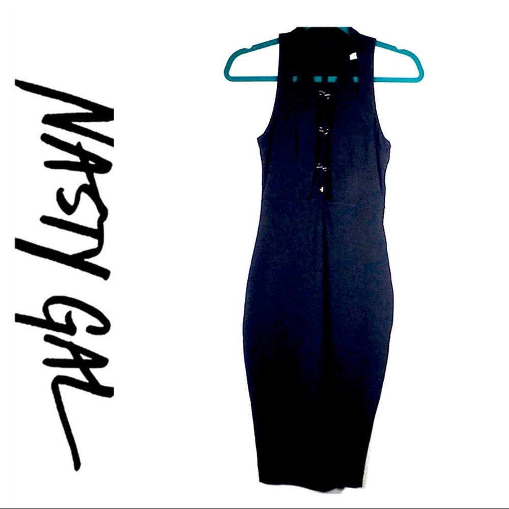 💕SALE💕 Nasty Gal Black Dance & Marvel sexy Dress - Picture 4 of 8